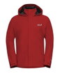Jack Wolfskin Regenjacke Trailtime 2-Lagen (wasserdicht, atmungsaktiv) 2026 siren rot Herren
