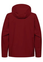 Jack Wolfskin Trailtime Rain Jacket 2-Layer (waterproof, breathable) red men's