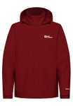 Jack Wolfskin Regenjacke Trailtime 2-Lagen (wasserdicht, atmungsaktiv) rot Herren