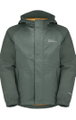 Jack Wolfskin Regenjacke Tucan (leicht, winddicht, wasserdicht) hedgegrün Kinder