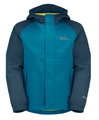 Jack Wolfskin Regenjacke Tucan (leicht, winddicht, wasserdicht) everestblau Kinder
