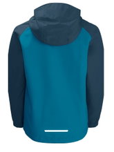 Jack Wolfskin Regenjacke Tucan (leicht, winddicht, wasserdicht) everestblau Kinder