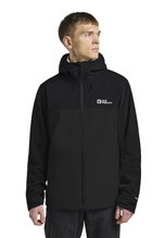 Jack Wolfskin Weiltal Rain Jacket 2-Layer (lightweight, waterproof, breathable) 2025 phantom grey Men's