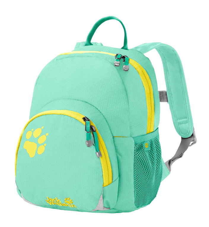 Jack Wolfskin Rucksack Buttercup (PFC-frei, ab 2 Jahre, 4.5 Liter) mintgrün Kleinkinder
