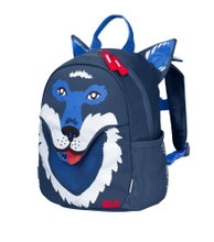 Jack Wolfskin Rucksack Little Jack (bequemes Tragesystem, 4 Liter) indigoblau Kleinkinder