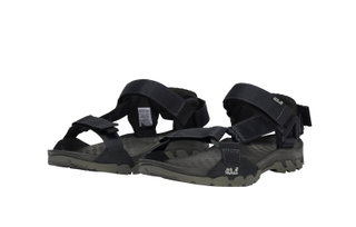 Jack Wolfskin Sandale Ridge schwarz Damen
