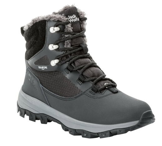 Jack Wolfskin Winterstiefel Everquest High Texapore (warm, wasserdicht, PFC-Frei) phantomgrau Damen