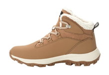 Jack Wolfskin Winter Shoes Everquest Mid Texapore (warm, waterproof, PFC-Free) sand brown Women