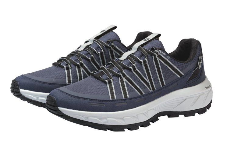 Jack Wolfskin Wanderschuhe Wild Hike Texapore Low (wasserdicht) nachtblau Herren