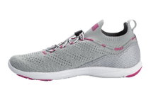 Jack Wolfskin Sneaker Spirit Knit Low (Alltagschuhe, leicht und flexible Sohle) silbergrau Damen