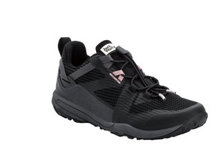 Jack Wolfskin Sneaker Spirit Low (buty wielofunkcyjne, lekkie i oddychające) czarne damskie