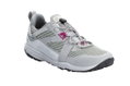 Jack Wolfskin Sneaker Spirit Low (Multifunktionsschuhe, leicht und atmungsaktiv) silbergrau Damen