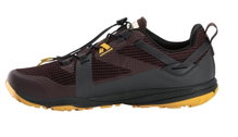 Jack Wolfskin Sneaker Spirit Low (Multifunktionsschuhe, leicht und flexible Sohle) burgundrot Herren