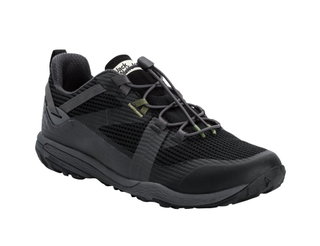 Jack Wolfskin Sneaker Spirit Low (Multifunktionsschuhe, leicht und flexible Sohle) schwarz Herren