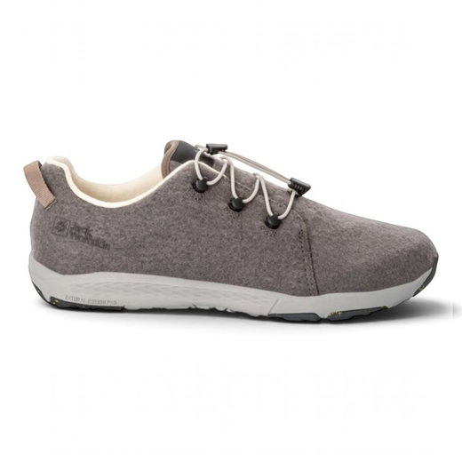 Jack Wolfskin Sneaker Spirit Wool Low (leichte, flexible Sohle) braun Herren