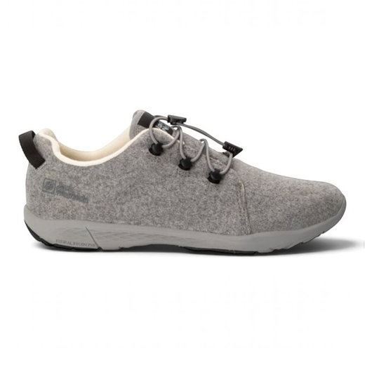 Jack Wolfskin Sneaker Spirit Wool Low (lekka, elastyczna podeszwa) szara damska