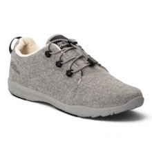 Jack Wolfskin Sneaker Spirit Wool Low (leichte, flexible Sohle) grau Damen