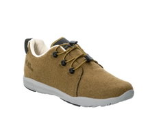 Jack Wolfskin Sneaker Spirit Wool Low (leichte, flexible Sohle) braun Damen