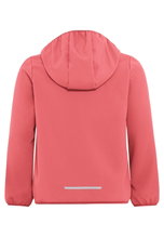 Kurtka softshell Jack Wolfskin Fourwinds (wiatroszczelna, ocieplana) 2025 sunset pink/coral dziewczęca (164-176)