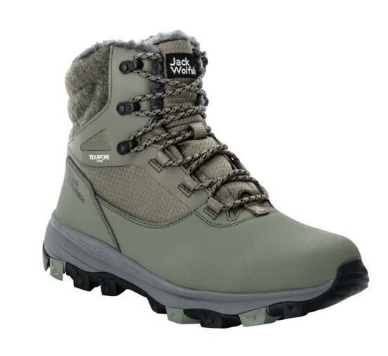 Jack Wolfskin Winterstiefel Everquest High Texapore (warm, wasserdicht, PFC-Frei) olivegrün Herren