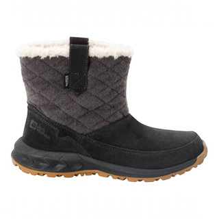 Jack Wolfskin Winterstiefel Queenstown Texapore Boot (Veloursleder, wasserdicht) phantomgrau Damen