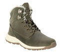 Jack Wolfskin Winterstiefel Queenstown City Texapore Mid (Leder, wasserdicht) mossgrün Damen