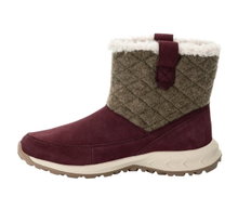 Jack Wolfskin Winterstiefel Queenstown Texapore Boot (Veloursleder, wasserdicht) berrypink Damen