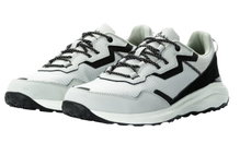 Jack Wolfskin Alltag-Travelschuhe Dromoventure Low (wasserdicht, atmungsaktiv) hellgrau/schwarz Herren
