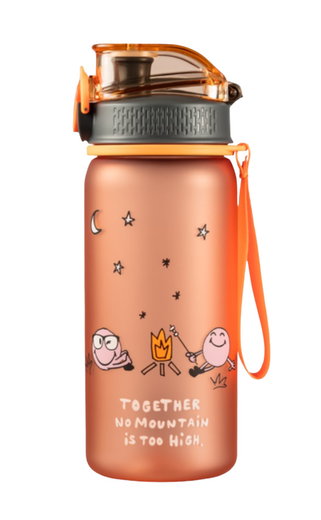Jack Wolfskin Trinkflasche SmileyWorld Bottle 0.5 Liter orange