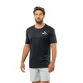 Jack Wolfskin Wander-Tshirt Peak Graphic (atmungsaktiv, geruchshemmend) phantomgrau Herren