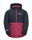 Jack Wolfskin Übergangsjacke Snowy Days 2023 (wasser- und winddicht, Fleece-Futter) dunkelblau/fuchsia Kinder