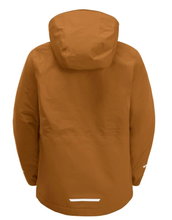 Jack Wolfskin Transition Jacket Snowy Days 2023 (waterproof and windproof, fleece lining) light brown Children (164-176)
