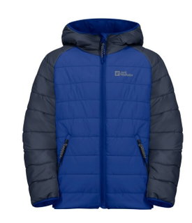Jack Wolfskin Übergangsjacke Zenon Jacket (winddicht, wasserabweisend) dunkelblau Kinder (164-176)