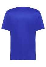 Jack Wolfskin Wander-Tshirt Peak Graphic (atmungsaktiv, schnelltrocknend) blau Herren