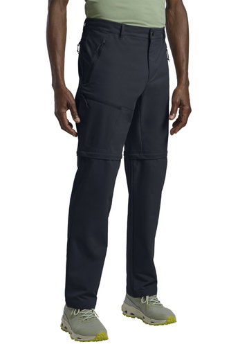 Jack Wolfskin Wanderhose Pico Trail Zip Off Pant (wasserabweisend, windabweisend, atmungsaktiv) navyblau Herren