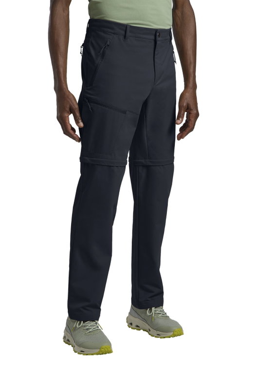 Jack Wolfskin Wanderhose Pico Trail Zip Off Pant (wasserabweisend, windabweisend, atmungsaktiv) navyblau Herren