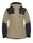 Jack Wolfskin Hiking Jacket/Rain Jacket Jasper 2-Layer (Weather Protection Jacket, Waterproof, Windproof) Beige/Black Men's