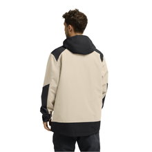 Jack Wolfskin Wanderjacke-/Regenjacke Flextrail 2-Lagen (wasserdicht, winddicht) beige/schwarz Herren