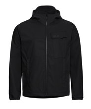 Jack Wolfskin Mahani Hiking Jacket (UV Protection, Lightweight, Breathable) Black Men's