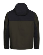 Jack Wolfskin Wanderjacke Mahani (UV-Schutz, leicht, atmungsaktiv) khakigrün/schwarz Herren