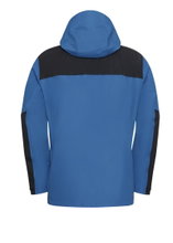 Jack Wolfskin Wanderjacke-/Regenjacke Jasper 2-Lagen (Wetterschutzjacke, wasserdicht, winddicht) blau/schwarz Herren
