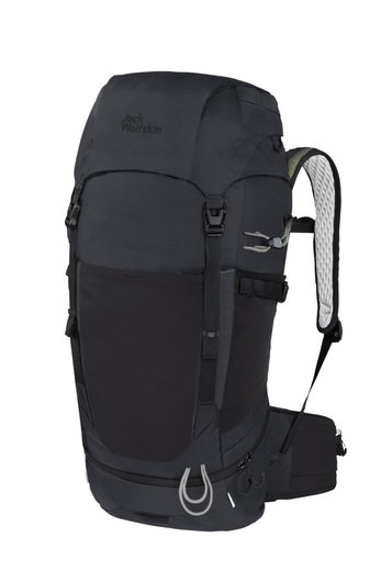 Jack Wolfskin Hiking Backpack Wolftrail RECCO (for multi-day tours with RECCO location chip) phantom grey 34 liters