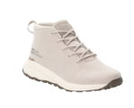 Jack Wolfskin Wanderschuhe Campfire Mid Wool (Bio-Baumwolle, bequem, atmungsaktiv) grau Damen