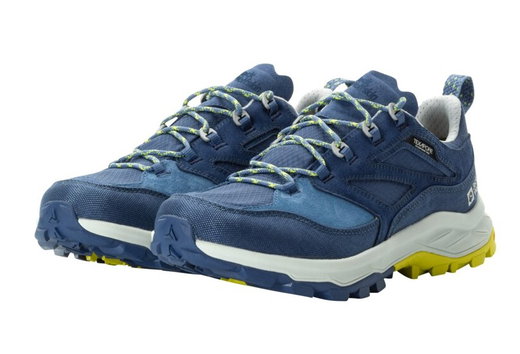 Jack Wolfskin Wanderschuhe Cyrox Texapore Low (wasserdicht, atmungsaktiv) skyblau Herren
