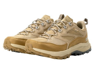 Jack Wolfskin Buty trekkingowe Cyrox Texapore Low (wodoodporne, oddychające) piaskowy brąz Męskie