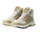 Jack Wolfskin Wanderschuhe Cyrox Texapore Mid (Leder/Textil, wasserdicht) braun/cremeweiss Damen