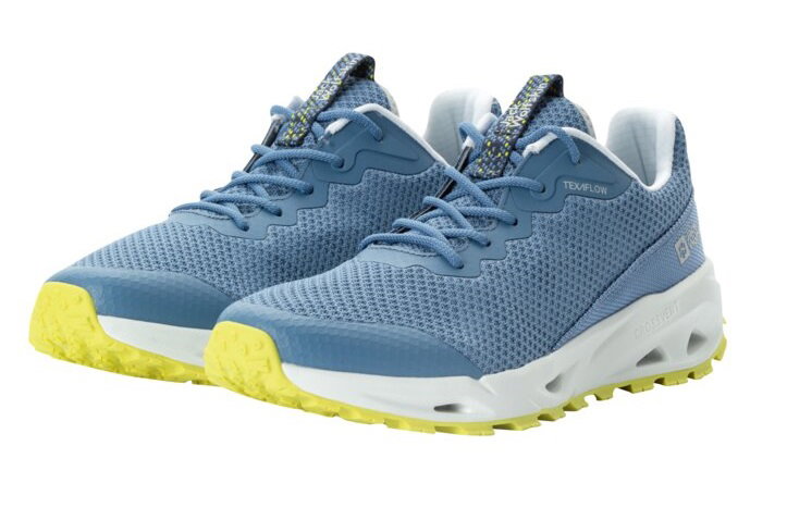 Jack Wolfskin Wanderschuhe Prelight Vent Low (leicht, atmungsaktiv) hellblau Herren
