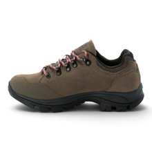 Jack Wolfskin Wanderschuhe Rebellion Texapore Low (Trekking, wasserdicht, 100% PFC-frei) braun/phantomgrau Damen