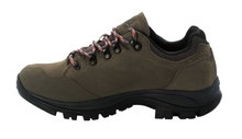 Jack Wolfskin Wanderschuhe Rebellion Texapore Low (Trekking, wasserdicht, 100% PFC-frei) braun/phantomgrau Damen