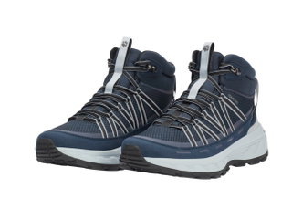 Jack Wolfskin Wanderschuhe Wild Hike Texapore Mid (wasserdicht) navyblau/weiss Herren